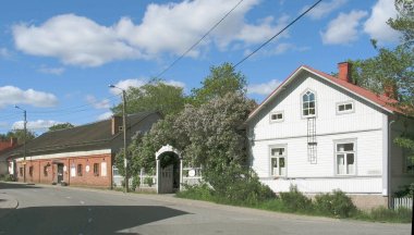 Konsan Kartanon julkisivu, Raunistula,Turku